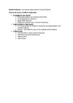 Summaries, Notes 'List of terms specific for the topic "Religion"', 2.