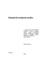 Research Papers 'Tatjanas Nazarovas-Metneres klavierskaņdarbu krājuma "Skaņdarbi bērniem" analīze', 12.