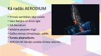 Presentations 'Uzņēmuma "Aerodium" vēja tuneļi', 8.