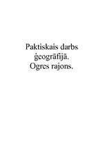 Research Papers 'Ogres rajons', 1.