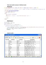Summaries, Notes 'LINQ (Language Integrated Query) lietošana kopā ar ASP.NET', 8.