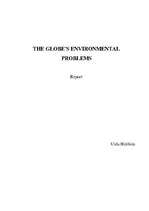 Research Papers 'The Globe's Environmental Problems', 1.