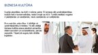 Presentations 'Starpkultūru komunikācijas un lietišķās etiķetes īpatnības Apvienotajos Arābu Em', 8.