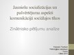 Presentations 'Jauniešu socializācijas un pašvērtējuma aspekti komunikācijā sociālajos tīkos (z', 1.