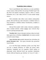 Research Papers 'Teksta datorizētas apstrādes pamatprincipi, teksta redaktori, to darbības princi', 6.