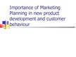 Presentations 'Importance of Marketing Planning', 1.