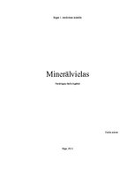 Research Papers 'Minerālvielas', 1.