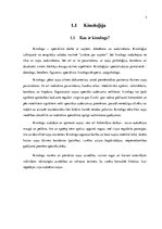 Research Papers 'Kinologu darbs un to nozīme muitā', 4.