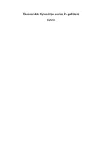 Research Papers 'Ekonomiskās diplomātijas nozīme 21. gadsimtā', 1.