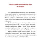 Essays 'Latvijas Republikas proklamēšanas diena - 18.novembris', 1.