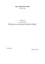 Research Papers 'Bīstamo kravu pārvadājumi Latvijā', 1.
