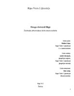 Research Papers 'Slenga vietvārdi Rīgā', 1.