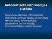 Presentations 'Automatizācijas sistēmas, informācijas sistēma - CARL', 2.