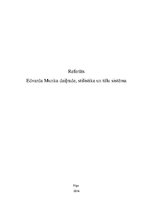 Research Papers 'Edvarda Munka daiļrade, stilistika un tēlu sistēma', 1.