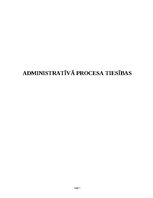 Summaries, Notes 'Administratīvā procesa tiesības', 1.