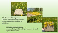 Presentations 'Darba plānas- Radošs uzdevums: Puķu vāzes izveide ar dabas materiāliem', 5.