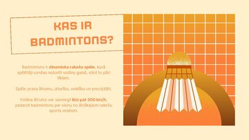 Presentations 'Badmintons', 2.