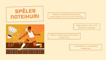 Presentations 'Badmintons', 5.