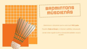 Presentations 'Badmintons', 12.