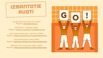 Presentations 'Badmintons', 14.