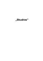 Summaries, Notes 'Skudras', 1.