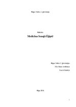 Research Papers 'Medicīna Senajā Ēģiptē', 1.