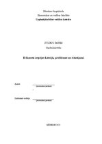 Research Papers 'E-biznesa iespējas Latvijā, problēmas un risinājumi', 1.
