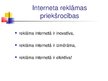 Presentations 'Reklāmas internetā', 13.