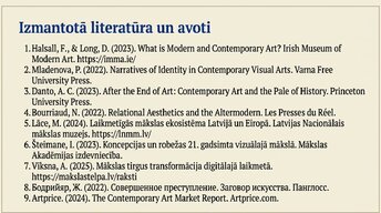 Presentations 'Modernā un laikmetīgā māksla', 22.