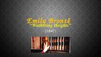Presentations 'Emily Brontё "Wuthering Heights"', 1.
