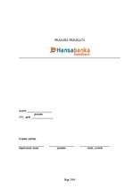 Practice Reports 'Hansabanka', 1.
