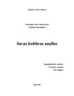 Research Papers 'Biznesa kultūra Latvijā', 1.