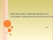 Presentations 'Kinoteātru "ForumCinemas" un "Cinamon" apkalpošanas kvalitāte', 1.