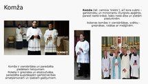 Presentations 'Romas katoļu baznīcas liturģiskie tērpi', 10.