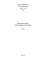 Research Papers 'Starptautisko pārvadājumu tiesiskais regulējums: aviopārvadājumi', 1.