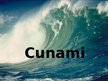 Presentations 'Cunami', 1.