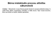 Presentations 'Sākumskolas vecuma bērnu attīstības īpatnības un to loma pedagoģiskajā procesā (', 20.