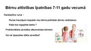 Presentations 'Sākumskolas vecuma bērnu attīstības īpatnības un to loma pedagoģiskajā procesā (', 24.