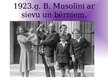 Presentations 'Fakti par Benito Musolīni', 9.