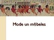 Presentations 'Mode un mēbeles Ēģiptē', 1.