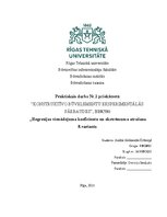 Summaries, Notes 'Regresijas vienādojuma koeficientu un ekstrēmuma atrašana', 1.