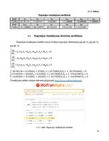 Summaries, Notes 'Regresijas vienādojuma koeficientu un ekstrēmuma atrašana', 19.