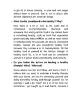 Essays 'Healthy Lifestyle', 2.