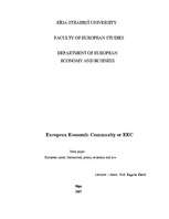 Research Papers 'European Economic Community', 1.