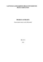 Practice Reports 'Prakses atskaite - mežizstrāde', 1.