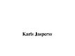 Presentations 'Karls Jasperss', 1.