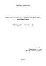 Research Papers 'Dzelzs, cinka un vara masas daļa Parasto pelašķu (Achillea millefolium L.) tējās', 1.
