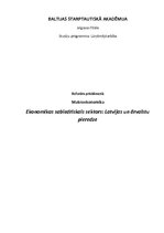 Research Papers 'Ekonomikas sabiedriskais sektors: Latvijas un ārvalstu pieredze', 1.