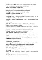 Summaries, Notes 'Business English Glossary', 10.