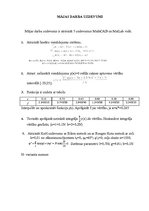 Summaries, Notes 'MathCad un MatLab - uzdevumu risināšana', 2.